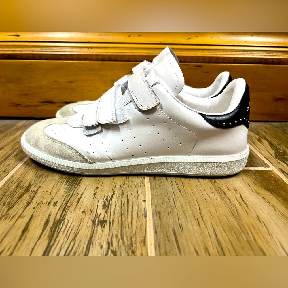 Isabel Marant Beth Sneaker Size 40. Black & White GUC
